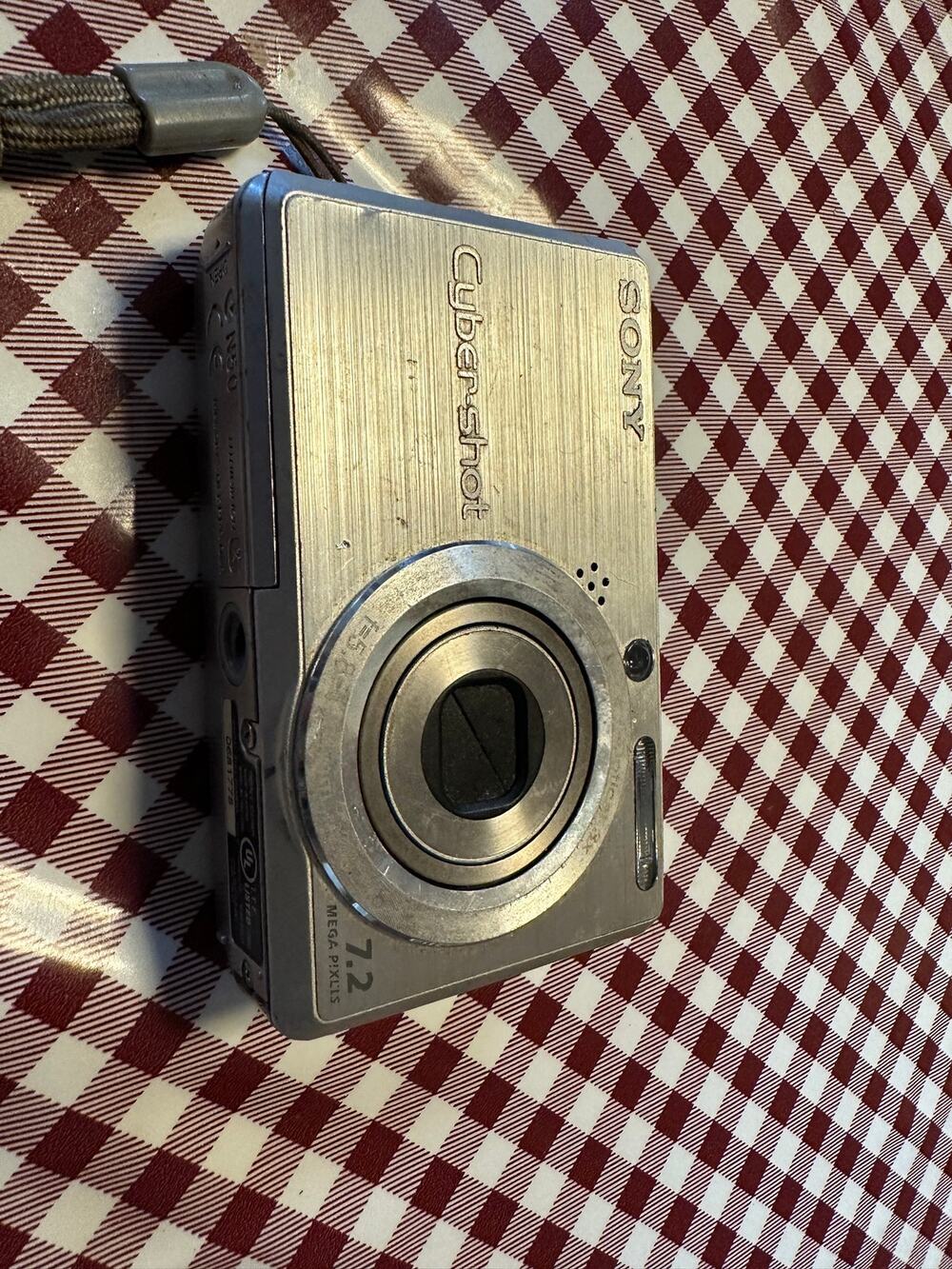 Sony Cyber-shot DSC-S750 7.2MP Digital Camera - Silver, Vintage Y2K Digital